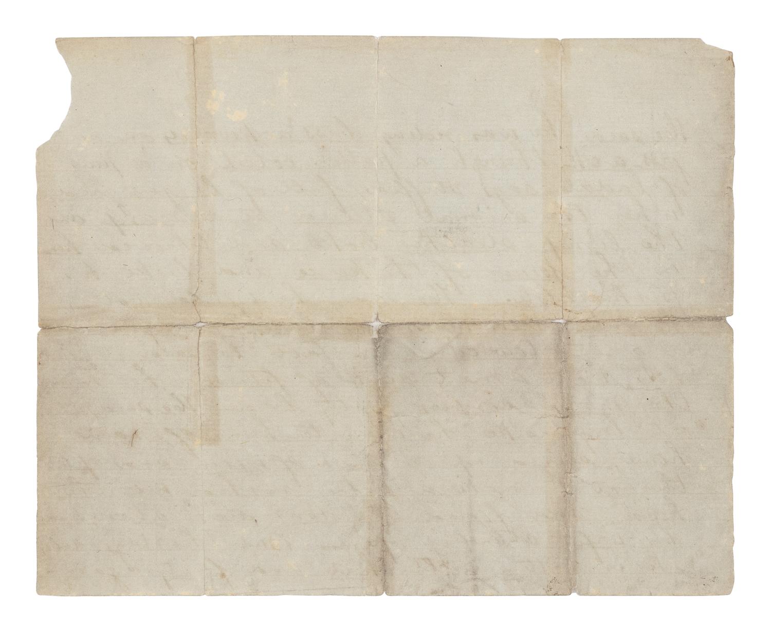 LINCOLN, Abraham (1809-1865). Autograph manuscript of the humorous "Bass-Ackwards" story. [Presumably Springfield, Illinois, ca. 1845-1850.]