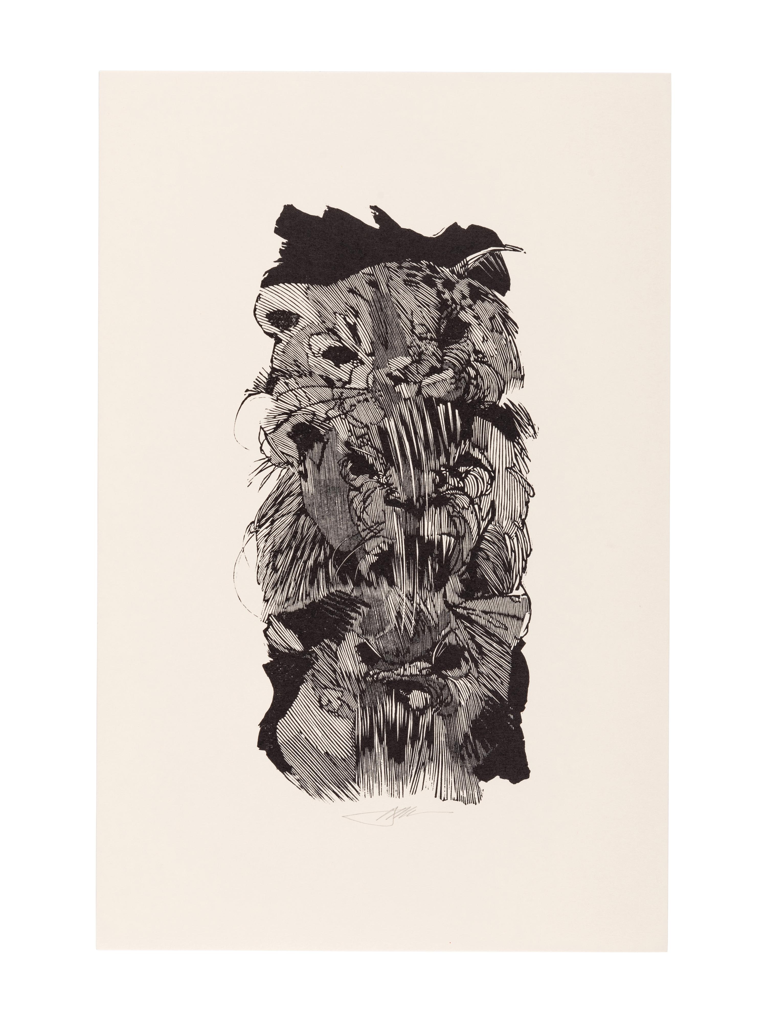 MOSER, Barry. A suite of 18 proof wood-engraved plates by Barry Moser for an unrealized edition of Dante’s Inferno. [ca 1984]. 293 x 190 mm. EACH SIGNED BY MOSER; and 2 additional trial proofs with letterpress in red for the same, each SIGNED BY MOSER.