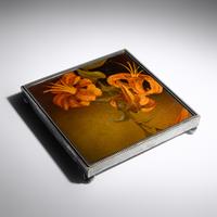 Pottery tile, 1911 Rookwood, USA