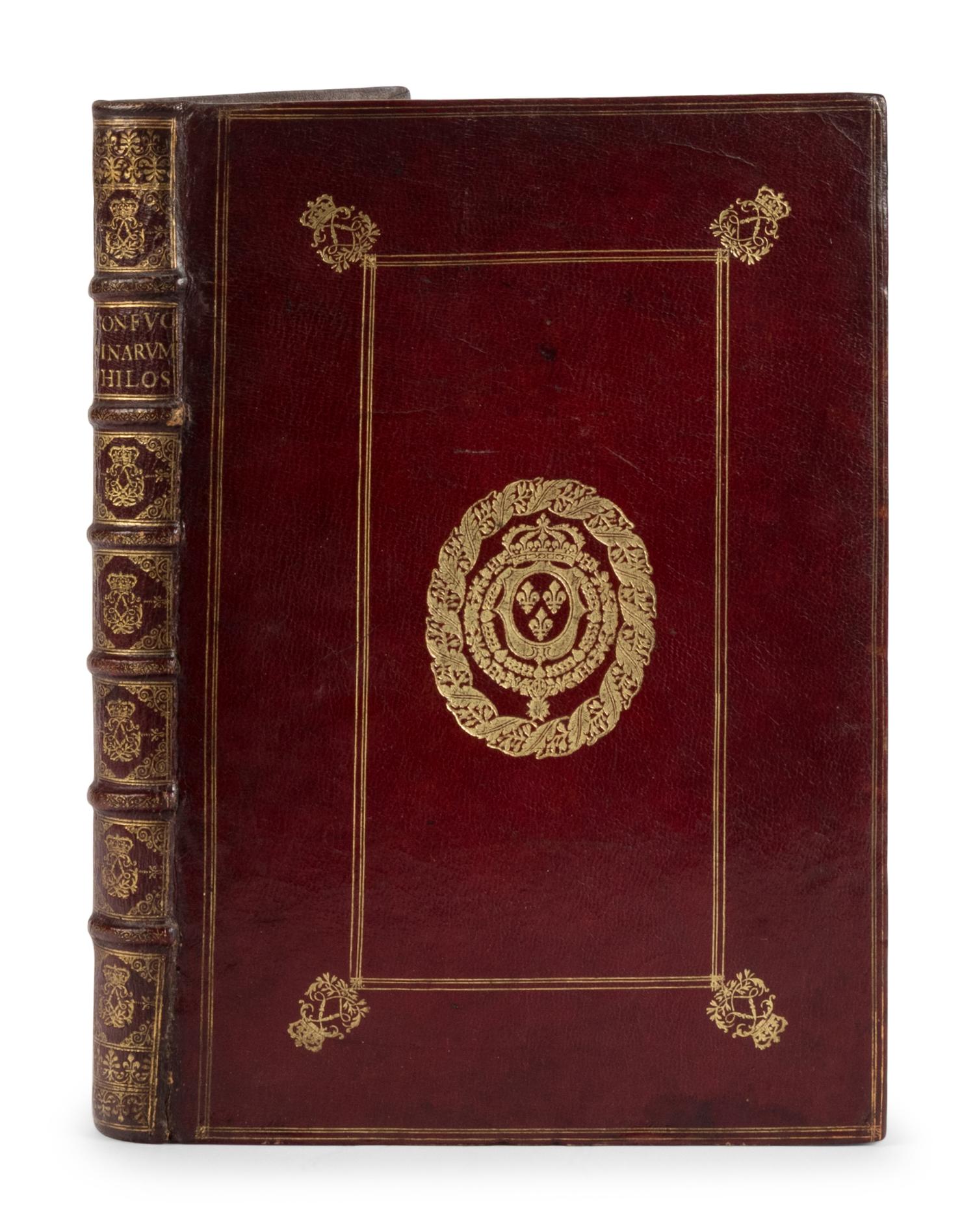 CONFUCIUS (551-479 B.C.). Sinarum philosophus , sive scientia sinensis latine exposit a. Edited by Prospero Intorcetta, Chrétien Herdtrich, François de Rougemont, and Philippe Couplet. Paris: Daniel Horthemels, 1687.
