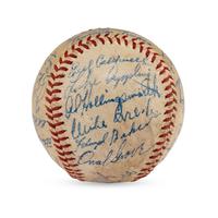 A 1946 Chicago White Sox Team Signed Autograph Baseball
