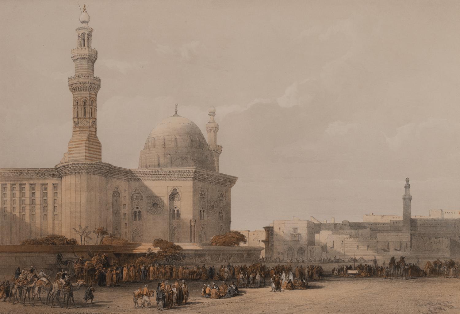 [APPROVED FOR DONATION] A Pair of Prints After the Lithographs from David Roberts' Drawings