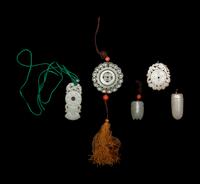Five Chinese Jade Pendants