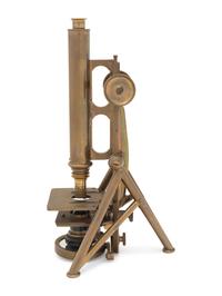 An English Brass Microscope