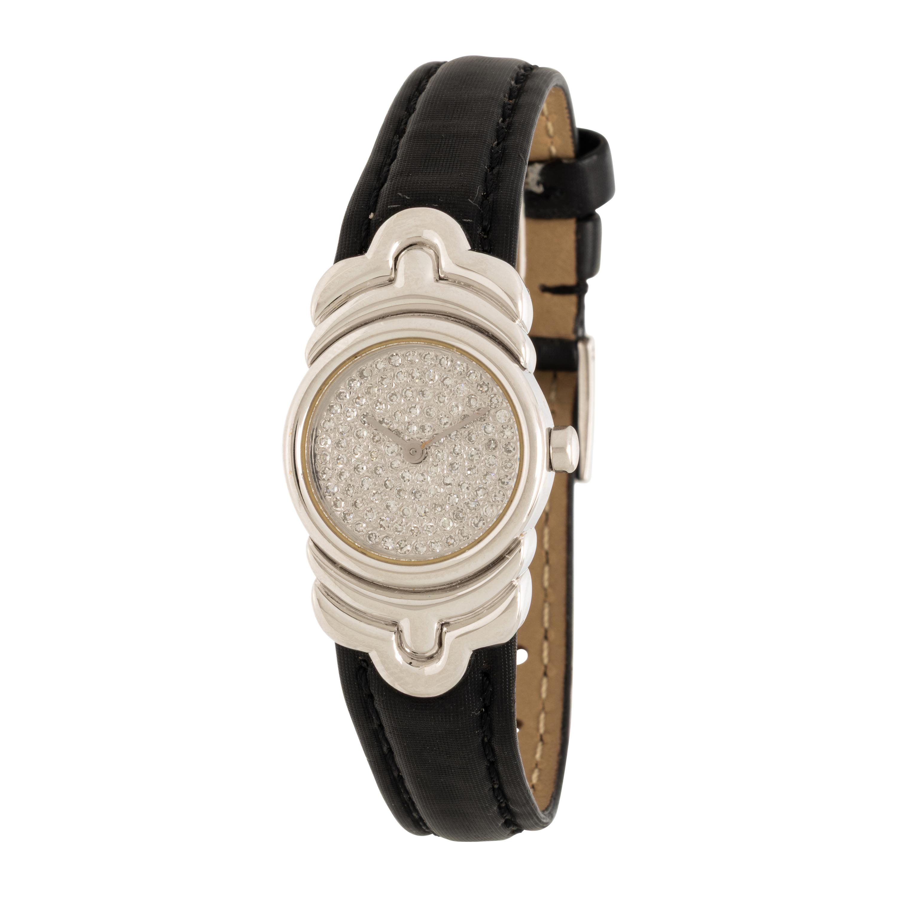 Bulgari, Ref. BJ 01, 18K White Gold and Diamond 'Parentesi' Watch