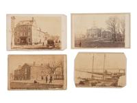 [CIVIL WAR]. 18 CDVs of important structures and hallowed grounds from Brady's Album Gallery . 1862.
