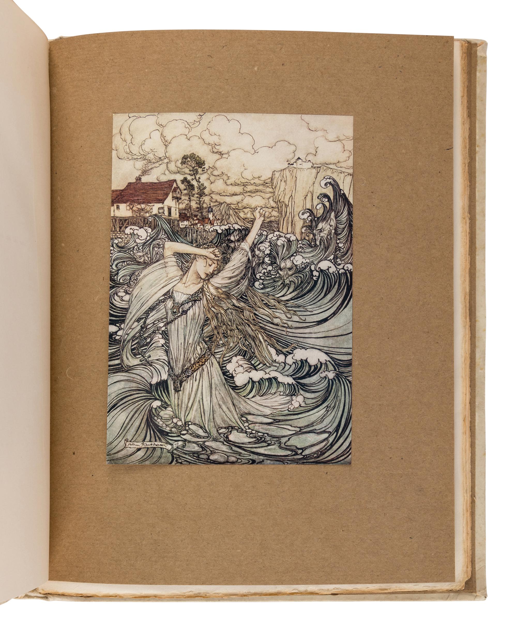 [RACKHAM, Arthur (1867-1939), illustrator]. FOUQUÉ, Friedrich Heinrich Karl de la Motte (1777-1843). Undine . London and New York: William Heinemann and Doubleday Page & Co., 1909.