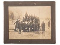 [EARLY PHOTOGRAPHY]. Large collection of mostly paper photographs incl. cabinet cards, CDVs, etc.
