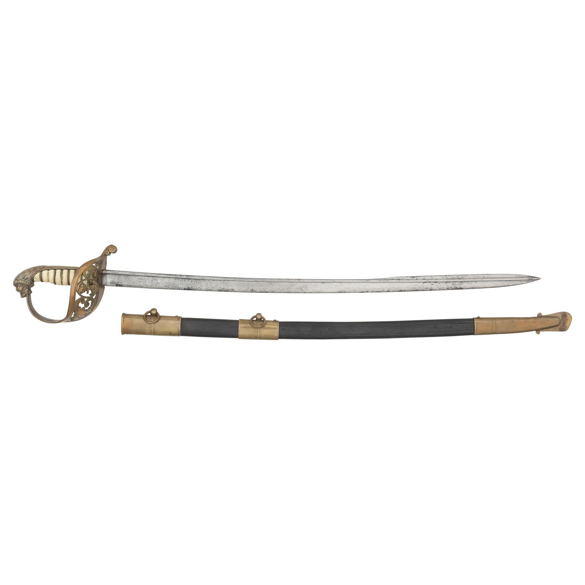 Dutch Model 1882 Naval Officers Sword