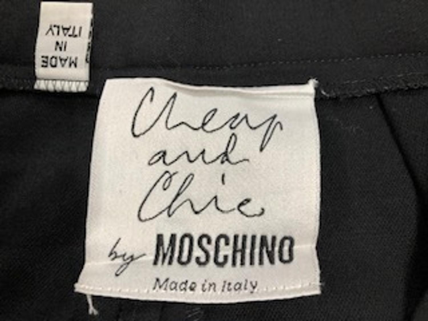 Two Moschino Cheap and Chic Items, 1990-2000s