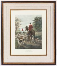 Two English Sporting Prints Height 25 1/2 x width 20 1/4 inches.