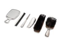 An American Silver Six-Piece Dresser Set