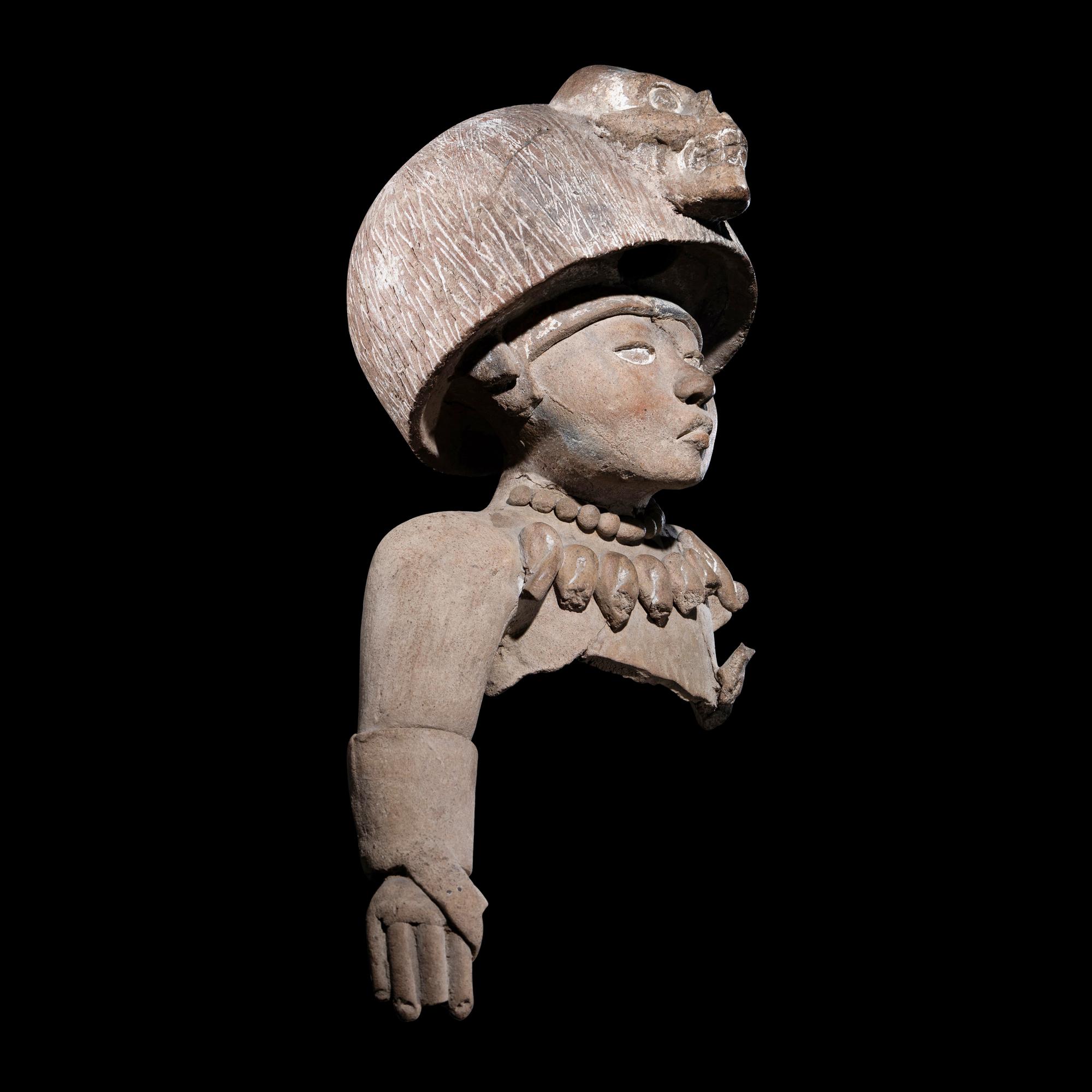 A Veracruz Terracotta Fragment of a Figure