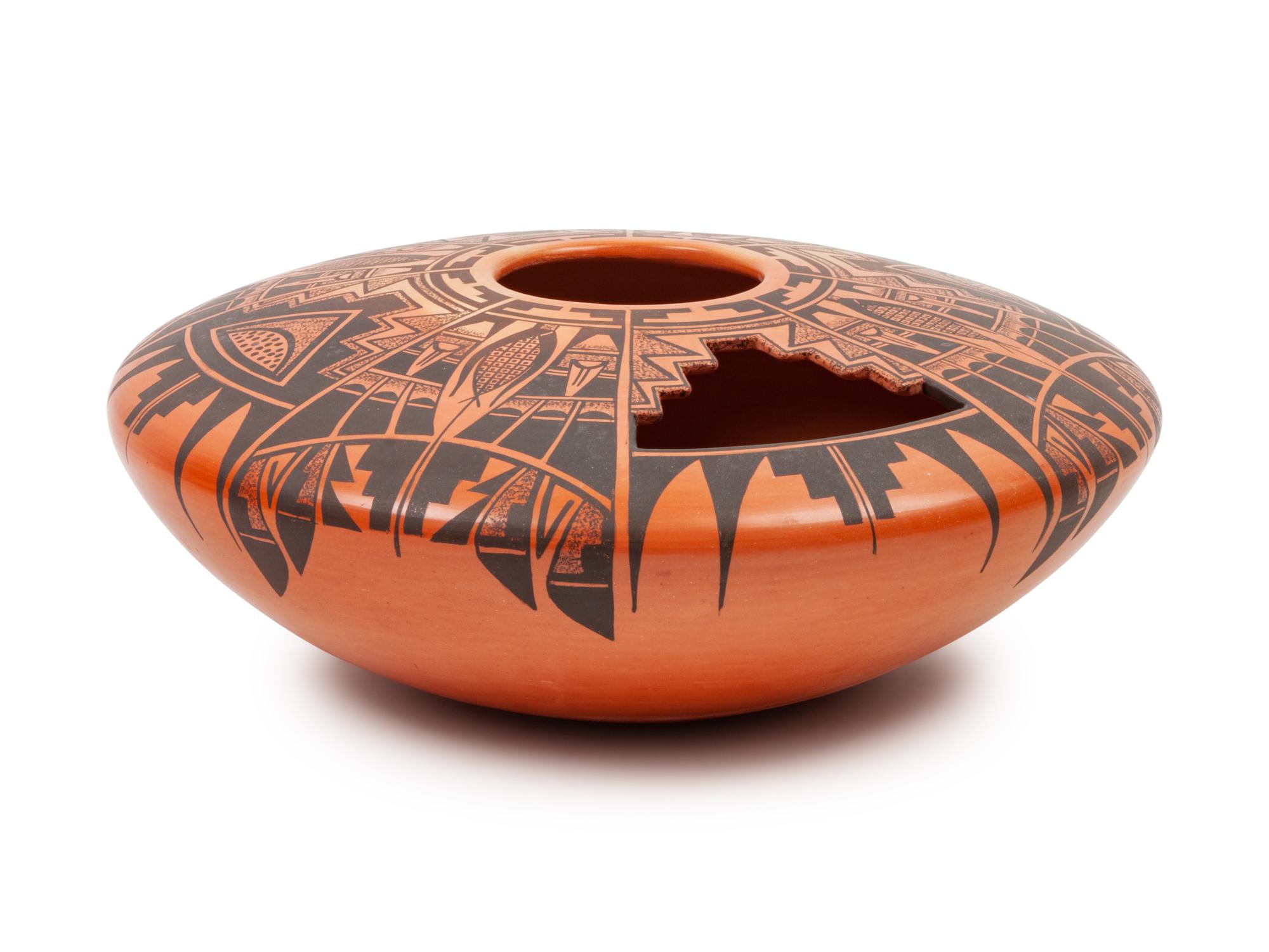 Jar with Cutout Kiva