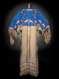 Sioux Beaded Hide Dress