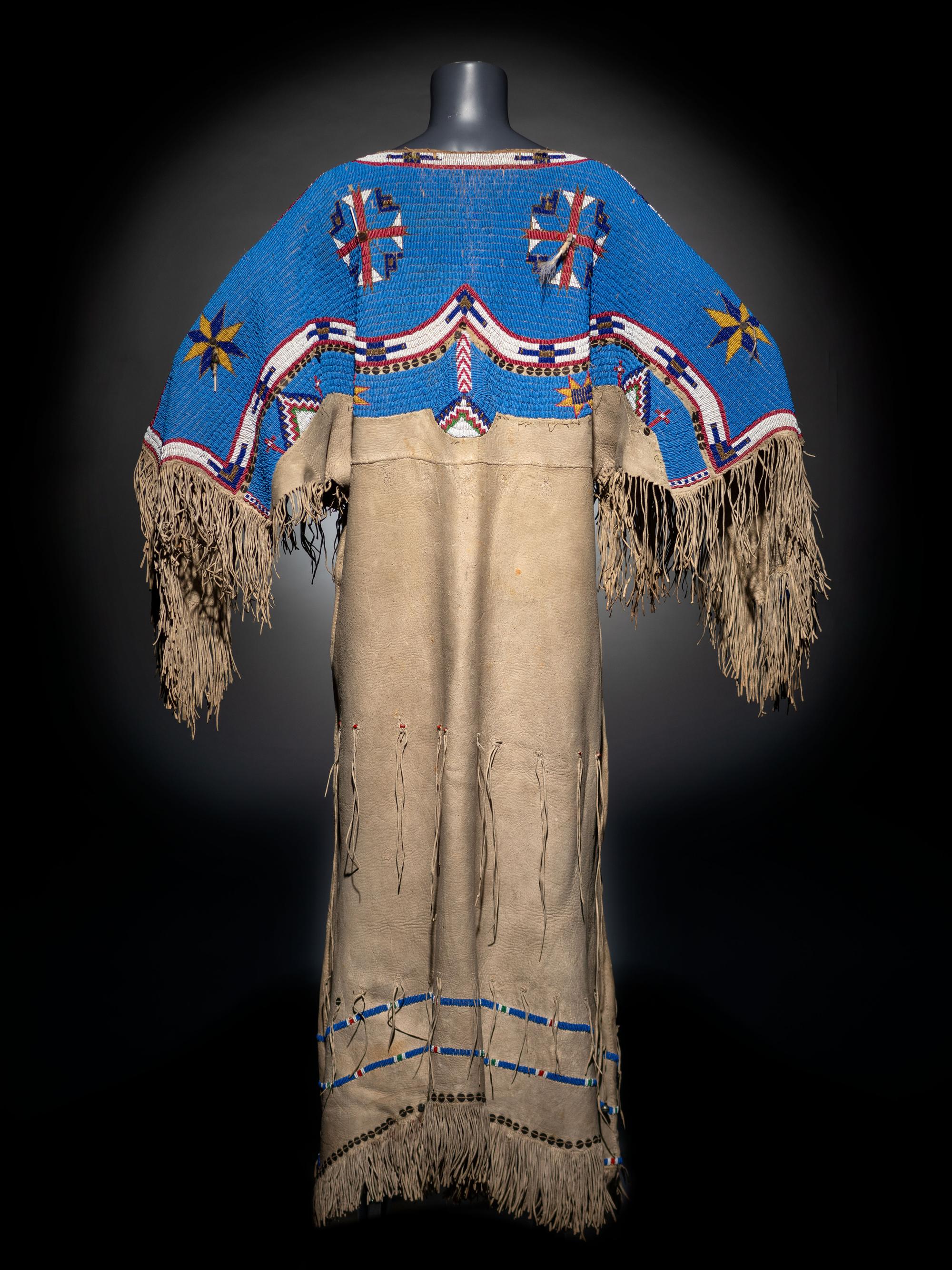 Sioux Beaded Hide Dress