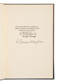 Maugham, W. Somerset (1874-1965). The Unconquered . New York: House of Books Ltd., 1944.