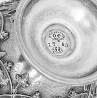 A Tiffany and Co. Bird and Ivy Silver Teacup