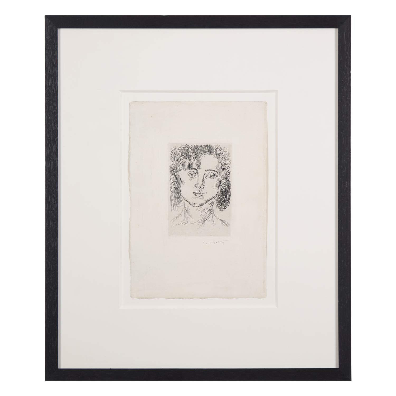 Henri Matisse (French, 1869-1954) — Mlle. M. M. (from Cinquante Dessins ) 1920