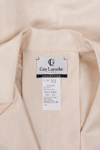 Guy Laroche Silk Taffeta Opera Coat