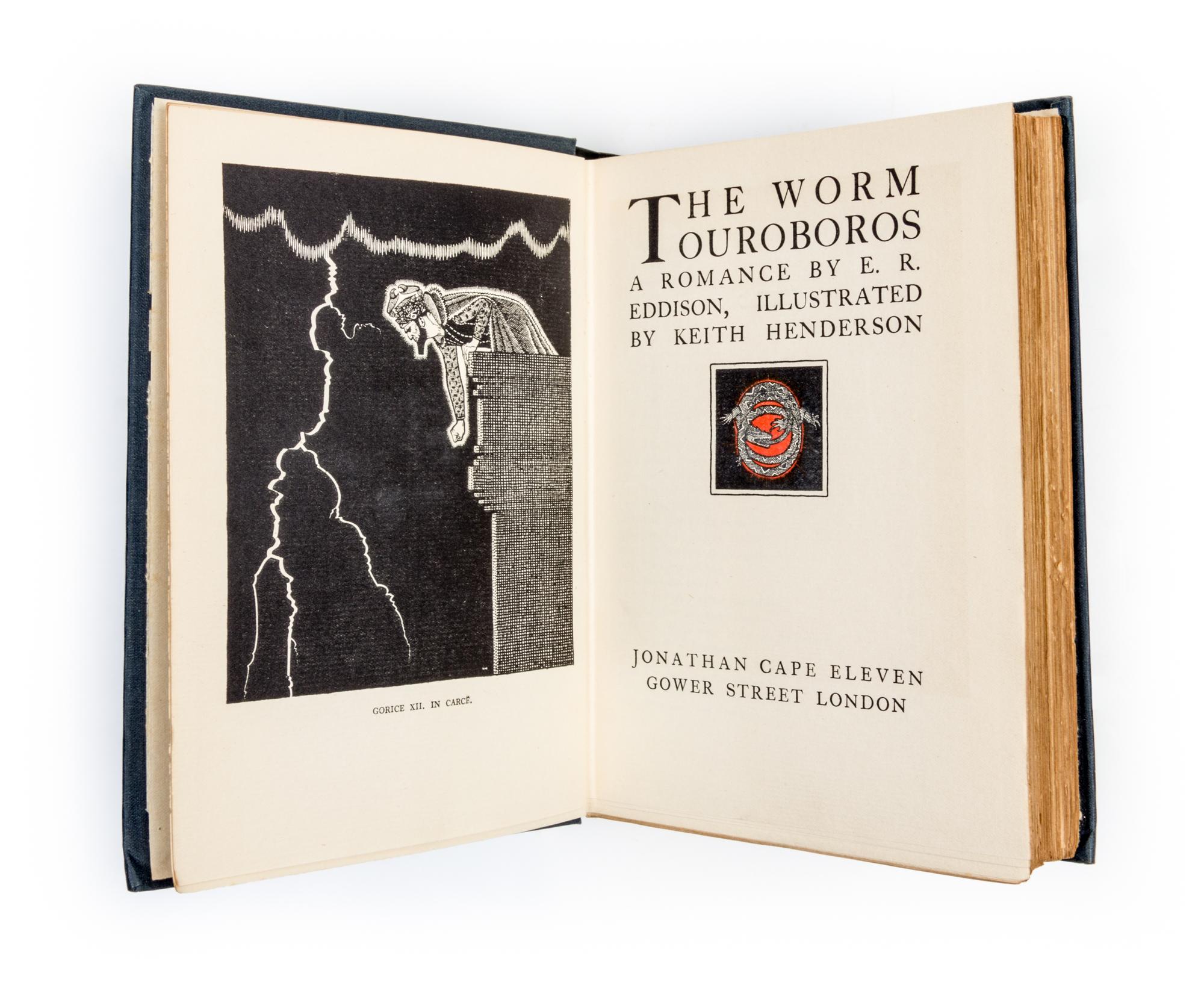 EDDISON, E. R. The Worm Ouroboros: A Romance. London, 1922.