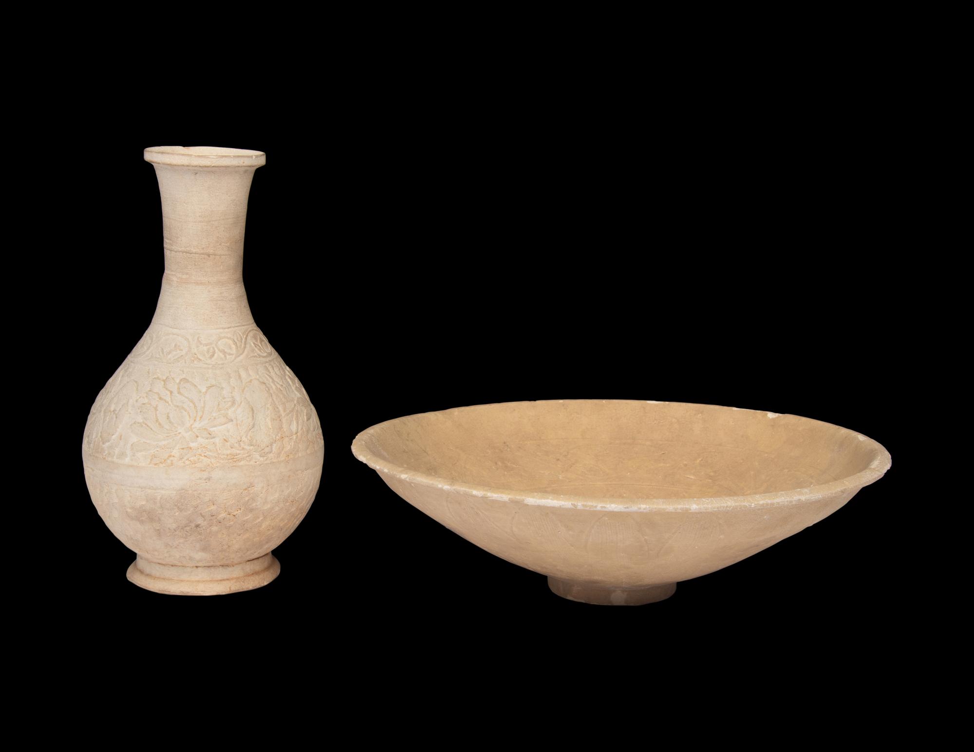 Two Chinese Monochrome Pottery Articles
