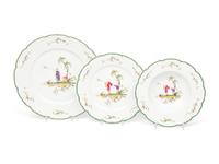 A Raynaud & Co. Limoges Porcelain Dinner Service