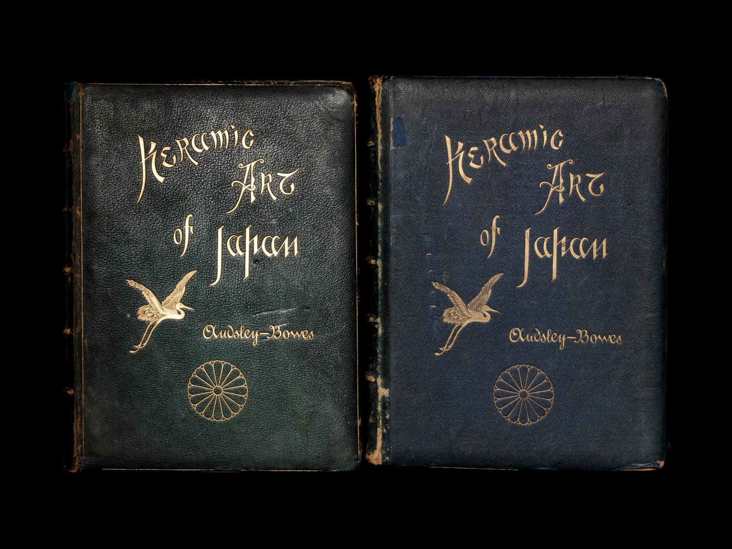[JAPANESE CERAMICS] AUDSLEY, George Ashdown, and BOWES, James Lord. Keramic Art of Japan. Liverpool/London: Henry Sotheran & Co, 1875.