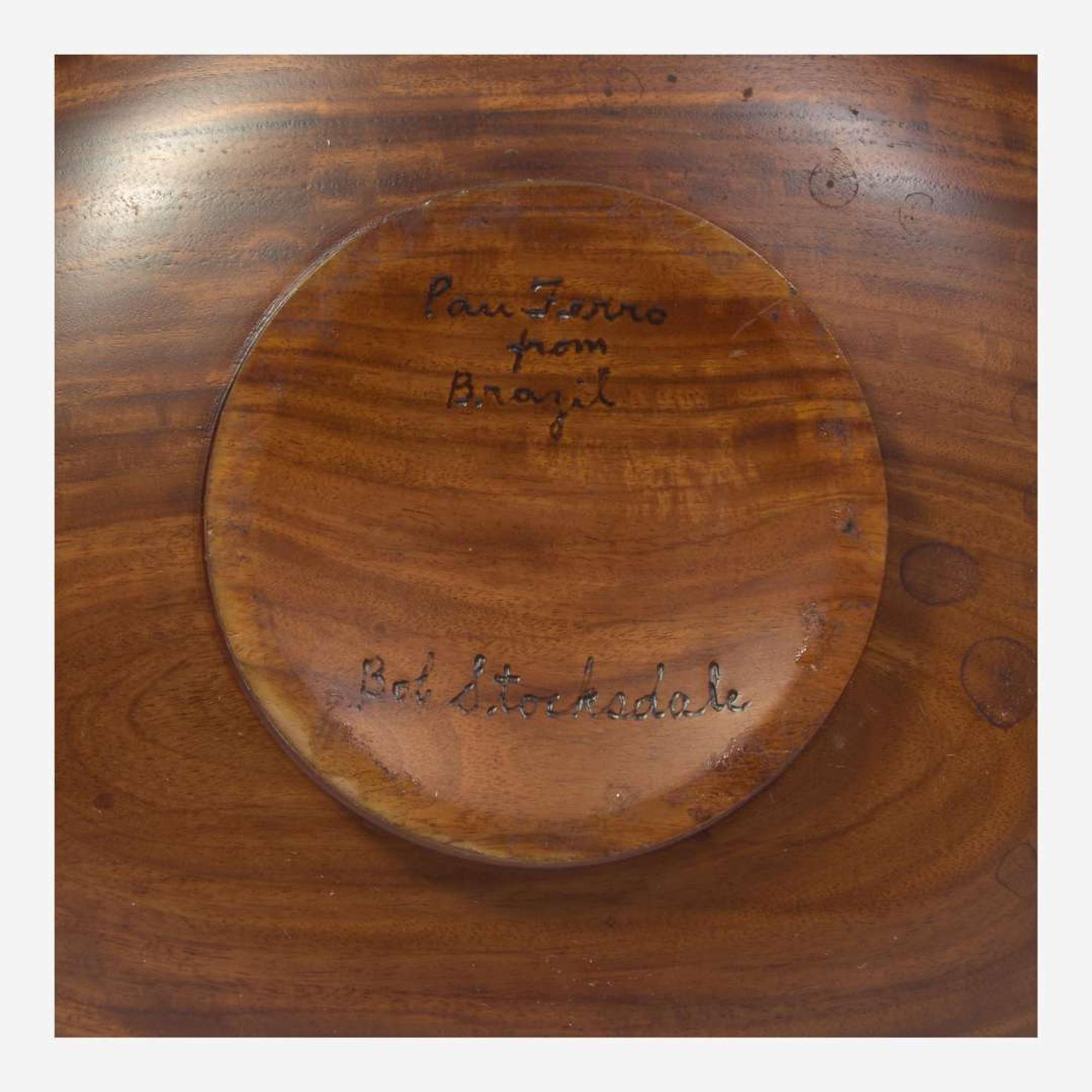 Bob Stocksdale (American, 1913-2003) Group of Seven Turned Wood Bowls and Vessels, USA, circa 1980s
