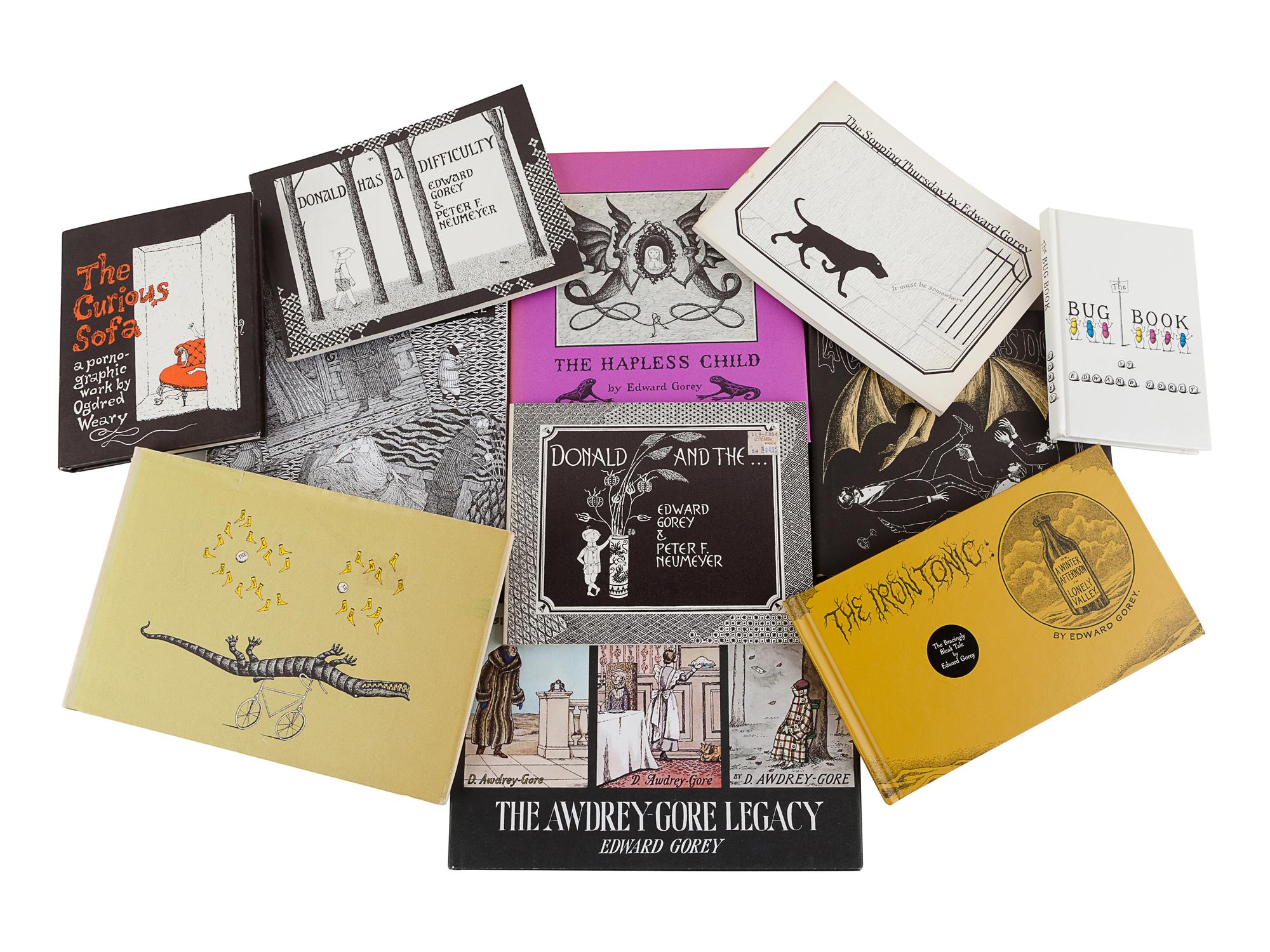 GOREY, Edward (1995-2000). A group of 15 trade and reprint editions, comprising: