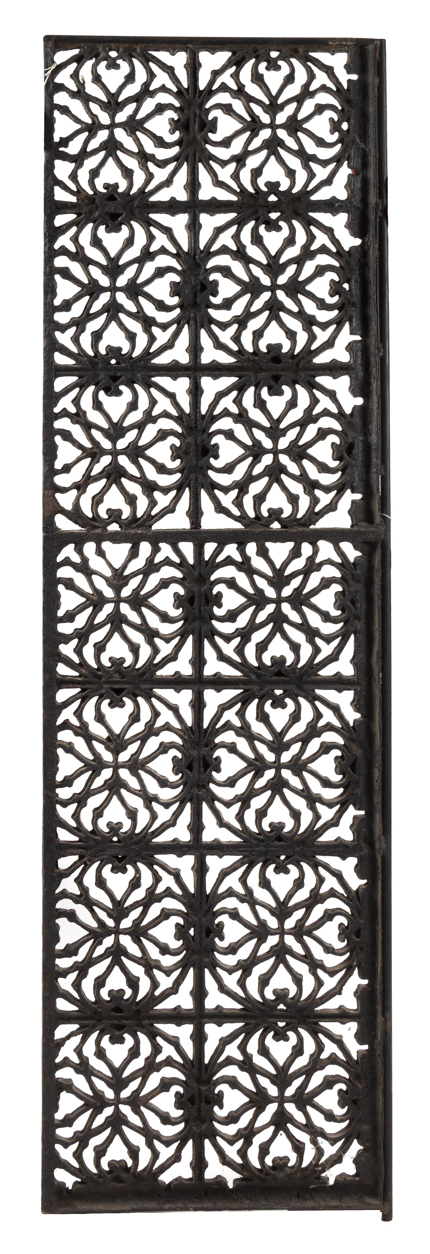 Dankmar Adler and Louis Sullivan, fire escape panel from the M.A. Meyer Building, Chicago, Illinois, c. 1900
