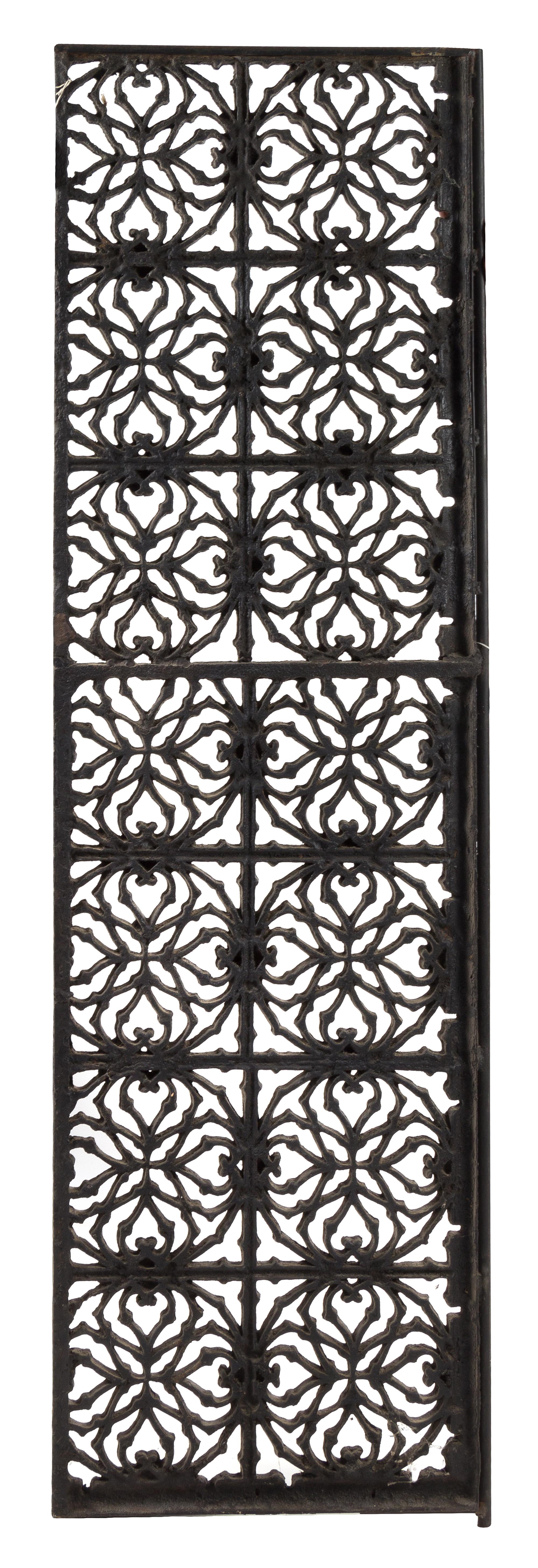 Dankmar Adler and Louis Sullivan, fire escape panel from the M.A. Meyer Building, Chicago, Illinois, c. 1900