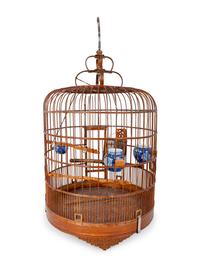 A Chinese Style Cylindrical Birdcage
