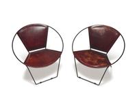 Pair of Hoop Chairs for Riley Wolff c. 1950