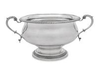 An English Silver Punch Bowl