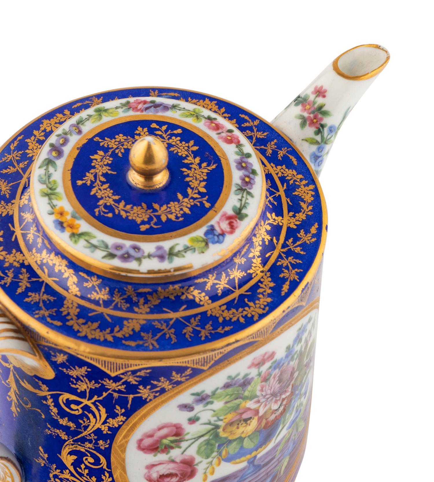 A Sèvres Porcelain Teapot