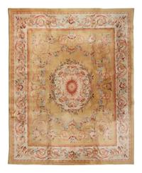 An Aubusson Style Wool Rug