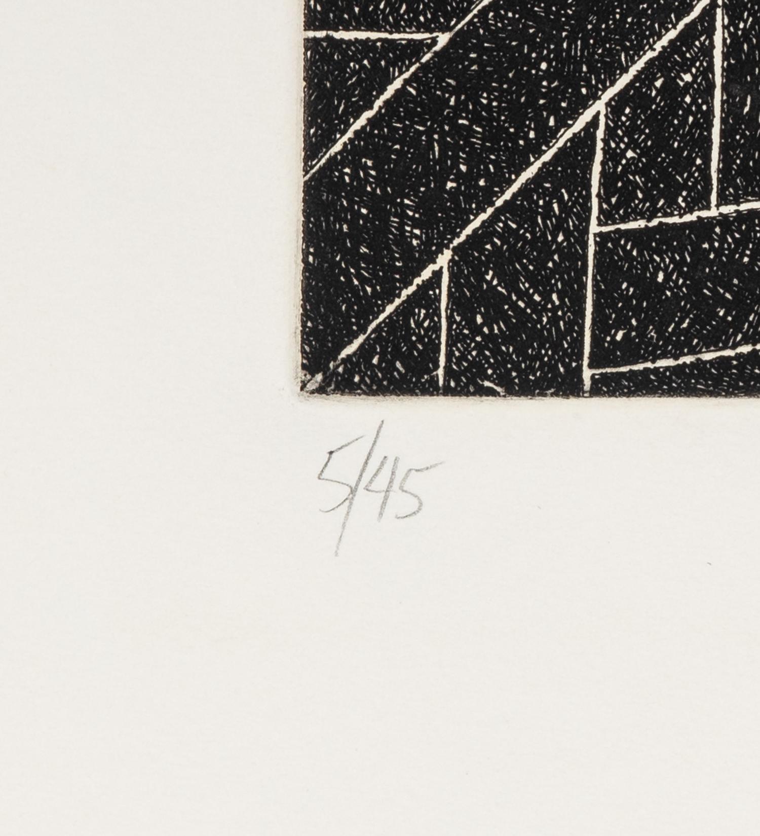 Untitled (Geometric Abstract) , 1980