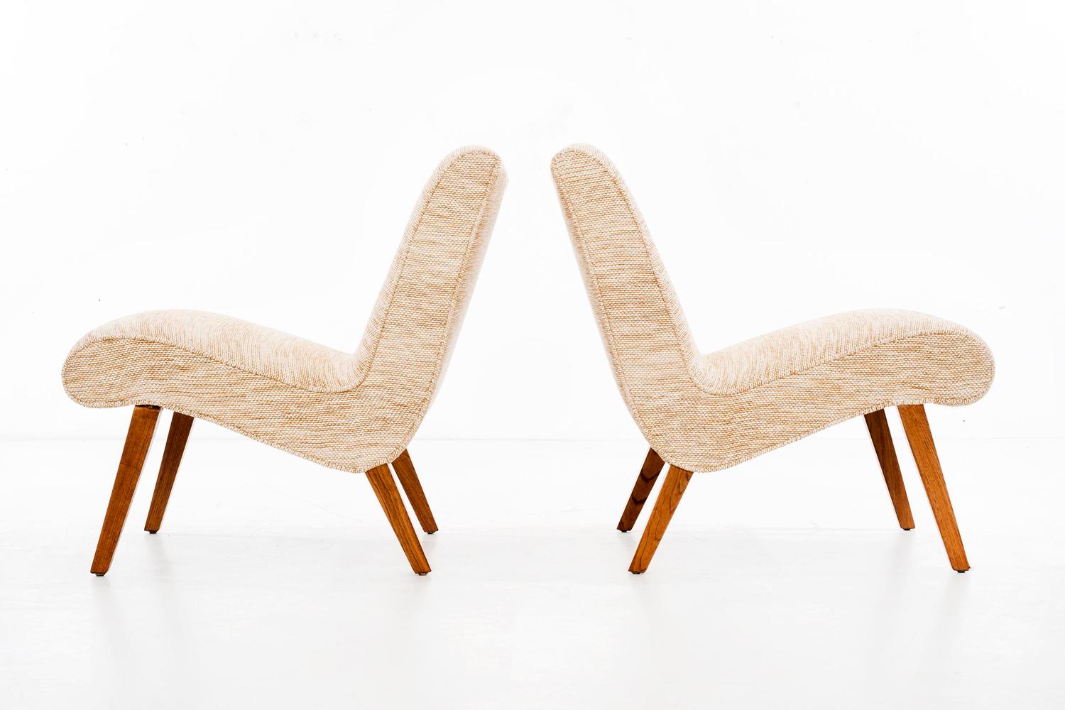 Pair of Lounge Chairs Knoll, USA