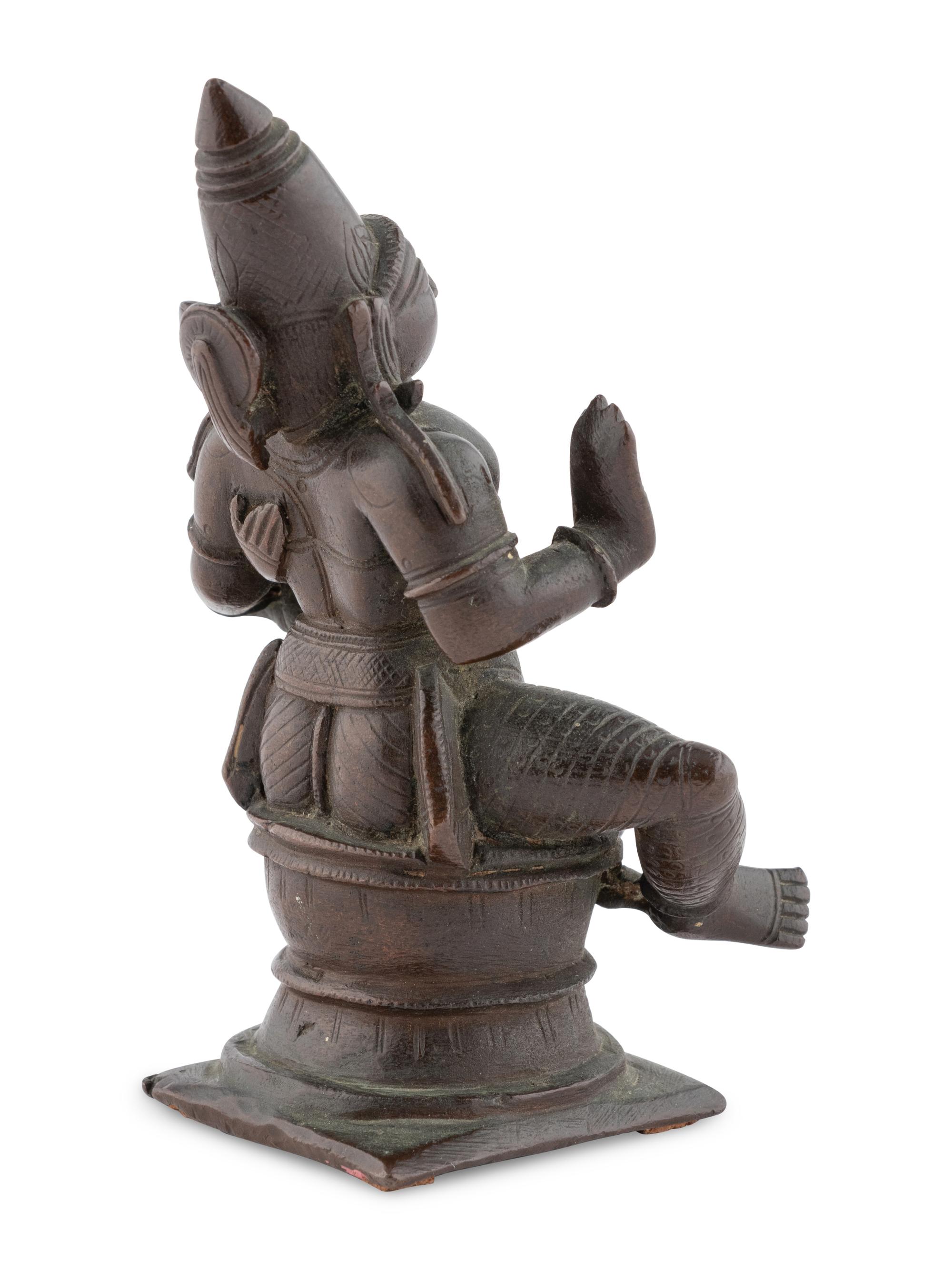 An Indian Bronze Figural Group