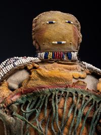 Cheyenne Beaded Hide Doll
