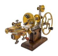 A Brass and Steel Watch Maker's Mandrel — 19th Century