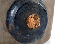 An Ohio Cobalt Decorated Stoneware Cooler