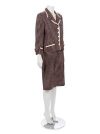Two Designer Ensembles; One Christian Lacroix Jacket, One Christian Dior Skirt Suit,