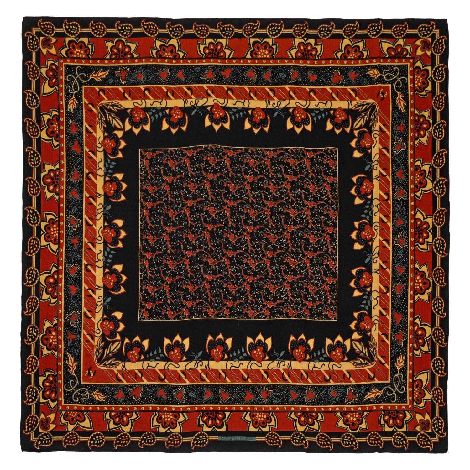 Hermès 140cm Silk Cashmere Shawl