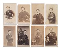 [LINCOLN ASSASSINATION]. A photographic study of John Wilkes Booth in 16 CDVs.