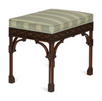 A Regency Style Mahogany Stool
