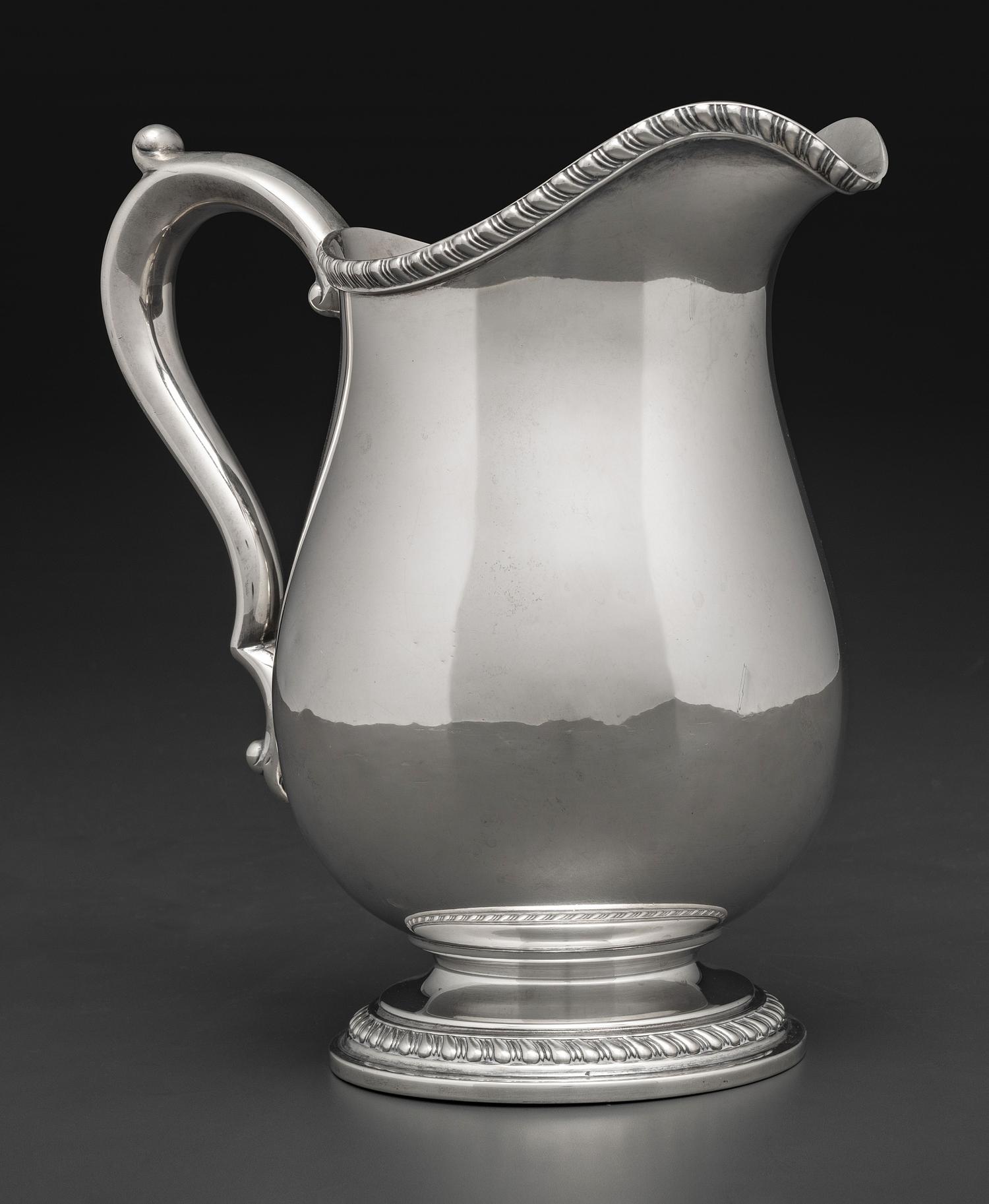 An American Silver Water Pitcher