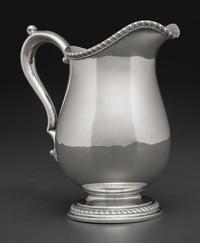 An American Silver Water Pitcher