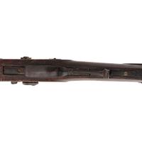 Fullstock Percussion Rifle by Conestoga Rifle Works with Applied "Hancock Richmond" Tobacco Tag Decorations